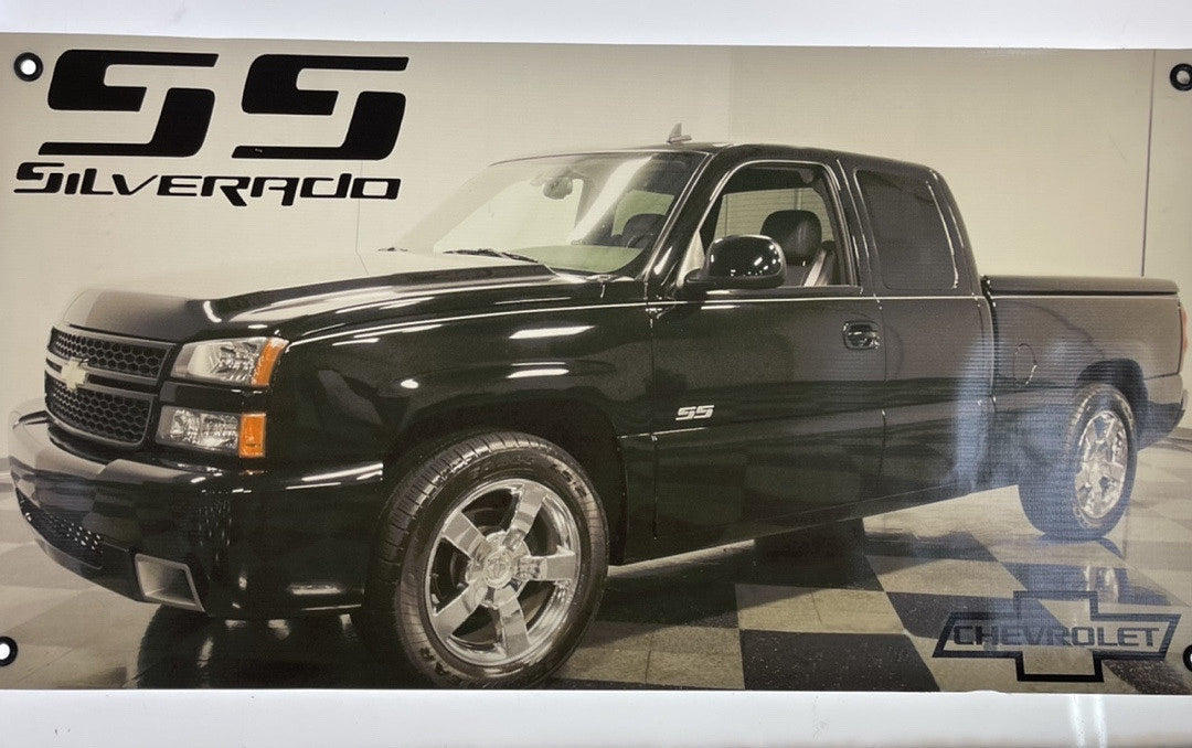 Silverado SS Poster - Black