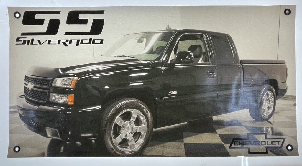 Silverado SS Poster - Black