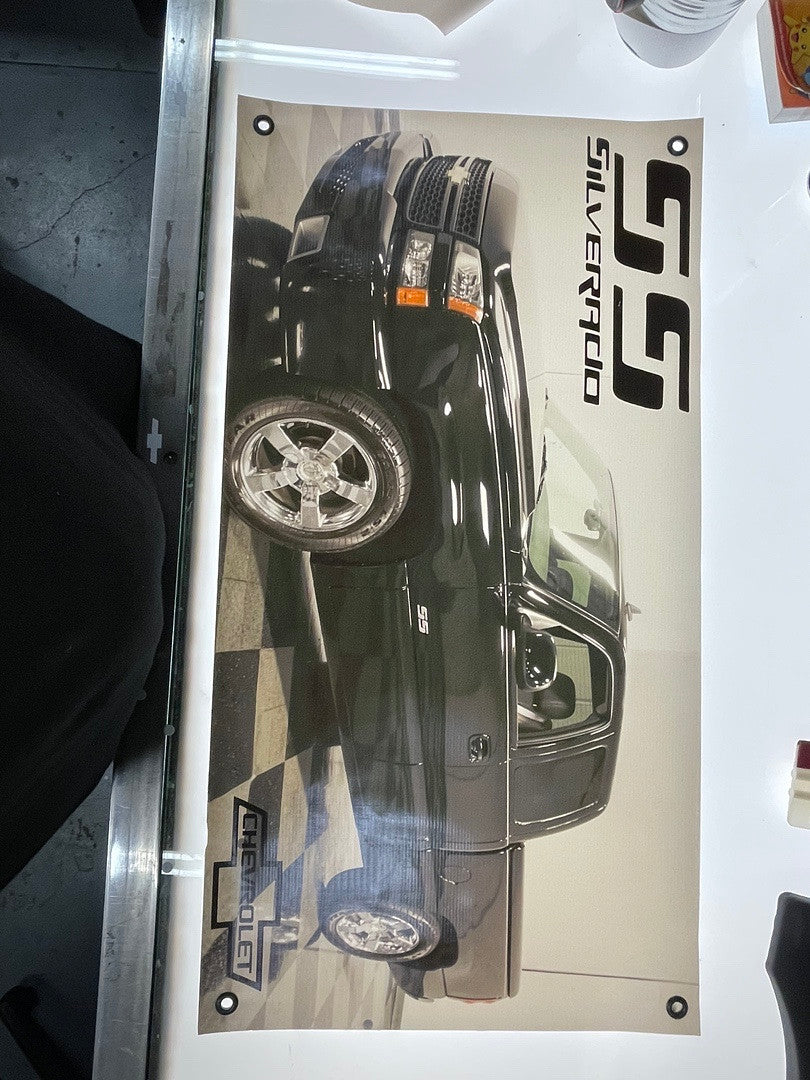 Silverado SS Poster - Black