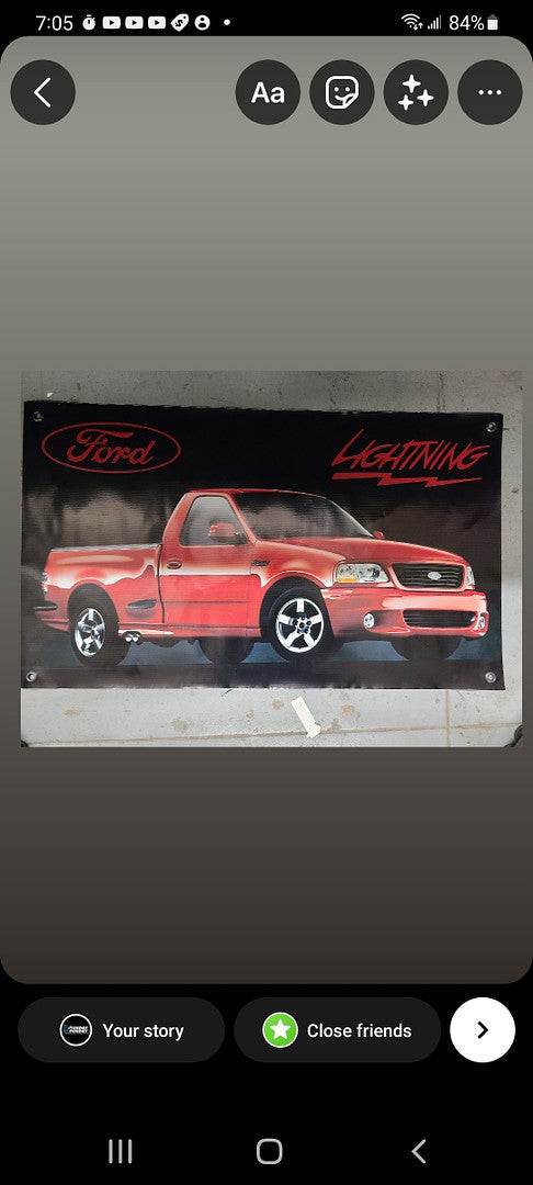 Ford Lightning Poster original photo 1