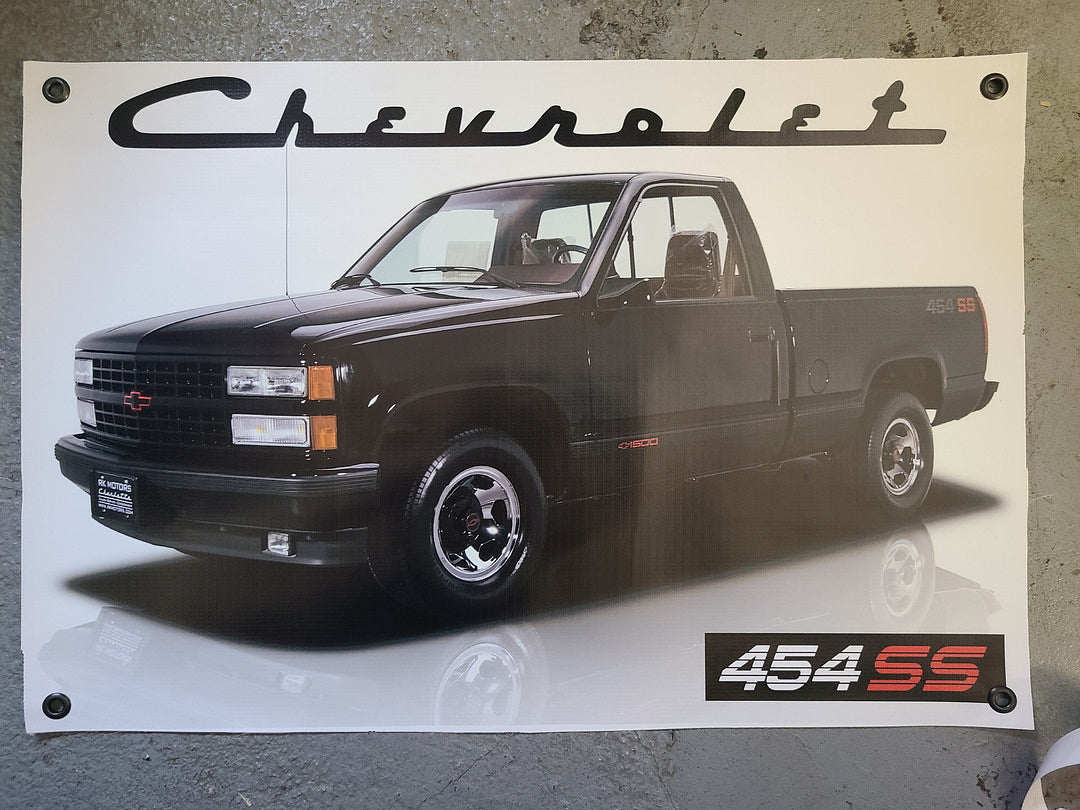 454 Poster - Black original photo 1