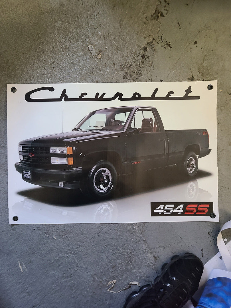 454 Poster - Black original photo 2