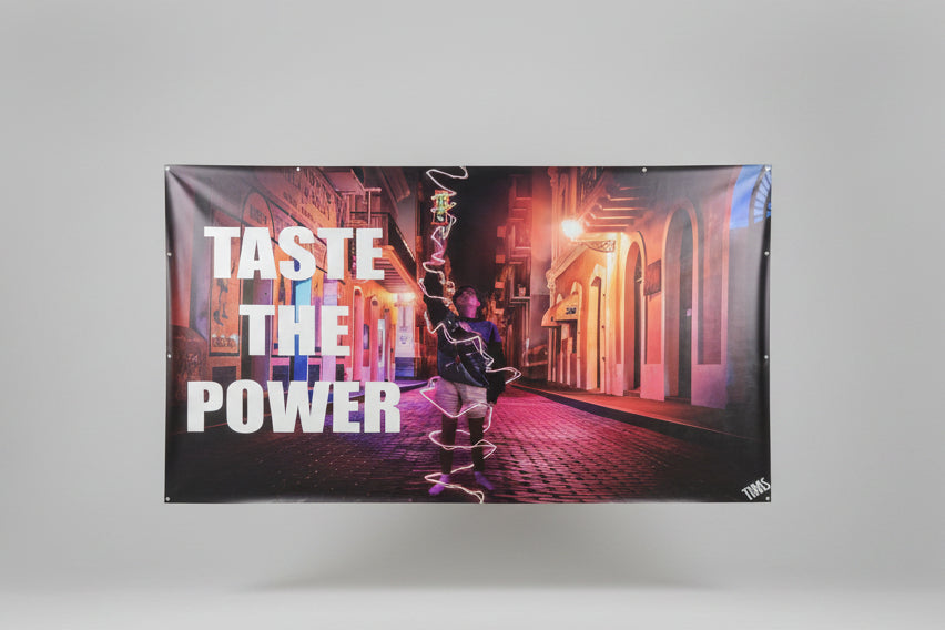 BUSINESS CANOPIES CUSTOM WITH POSTER